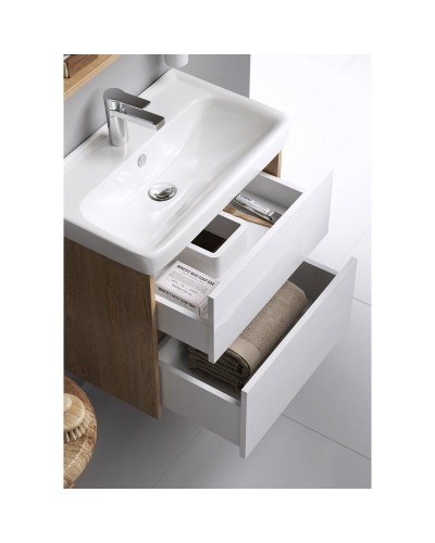 Тумба под раковину Aqwella Сити Т6м/DK 60 CI0106DK Дуб канадский