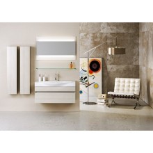 Тумба под раковину Aqwella 5 Stars Бергамо 100 Ber.01.10/A подвесная Акация