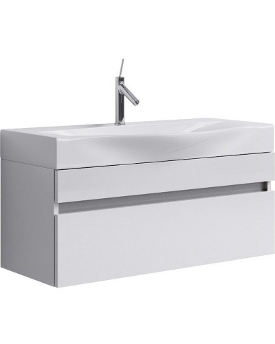 Тумба под раковину Aqwella 5 Stars Бергамо 100 Ber.01.10/W подвесная Белая