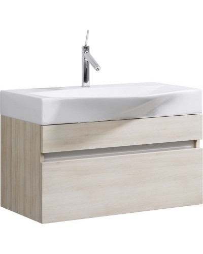 Тумба под раковину Aqwella 5 Stars Бергамо 80 Ber.01.08/A подвесная Акация