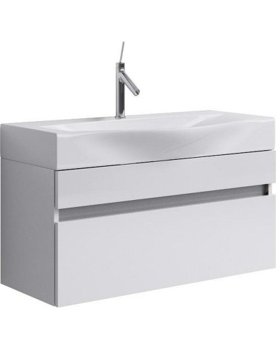 Тумба под раковину Aqwella 5 Stars Бергамо 80 Ber.01.08/W подвесная Белая