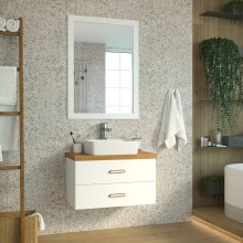 KRONA - 80 Тумба с 2 ящ. подвесная под столешницу KEVO