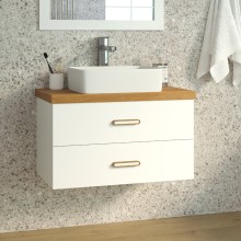 KRONA - 80 Тумба с 2 ящ. подвесная под столешницу KEVO