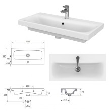 Крафт - 80 Тумба напольная 2 дв.
