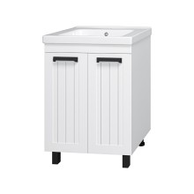 Спарта - 65 Тумба напольная 2 дв. белая