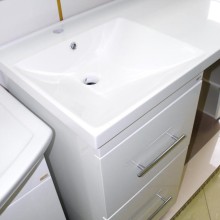 Мексика - 50 Тумба под стиральную машину белая эмаль