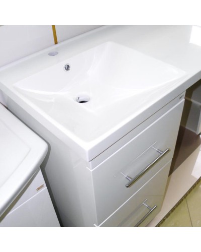 Мексика - 50 Тумба под стиральную машину белая эмаль