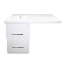 Мексика - 50 Тумба под стиральную машину белая эмаль