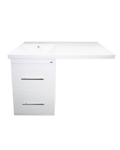 Мексика - 50 Тумба под стиральную машину белая эмаль