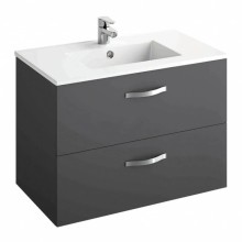 Тумба серый антрацит 79,7 см Jacob Delafon Ola EB391-N14