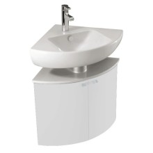 Угловая тумба белый глянец 67,9 см Jacob Delafon Odeon Up EB864-G1C