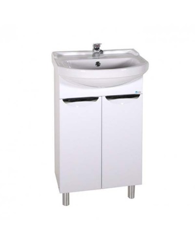 Тумба под раковину АСБ-мебель Мессина 50 9890 Белая