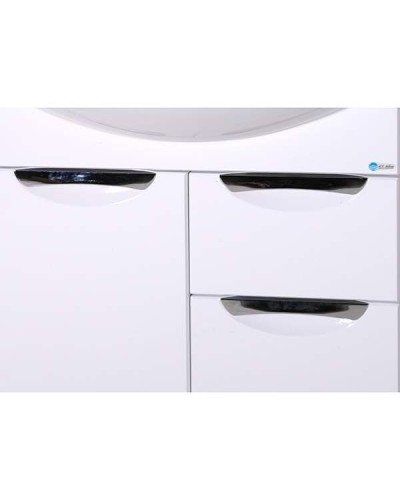 Тумба под раковину АСБ-мебель Мессина 60 9891 Белая