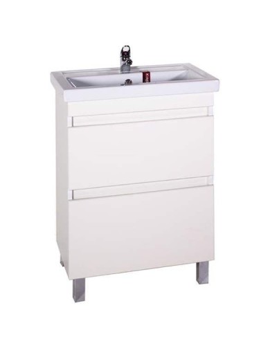 Тумба под раковину АСБ-мебель Коста 60 11493 Белый ясень