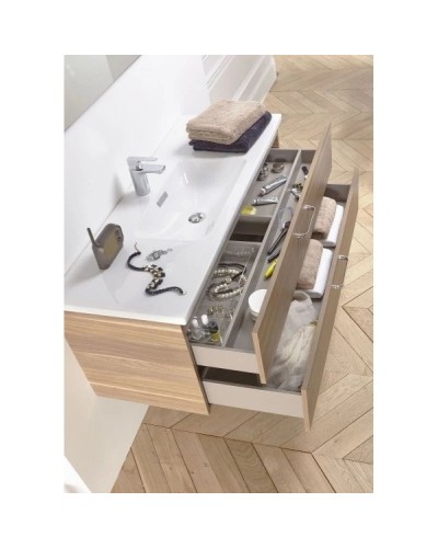 Тумба ореховое дерево 120 см 2 ящика Jacob Delafon Vox EB2071-R1-E16