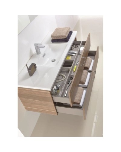 Тумба ореховое дерево 120 см 2 ящика Jacob Delafon Vox EB2071-R1-E16