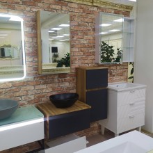 Ива - 70 Тумба подвесная Графит пленка 1 ящ