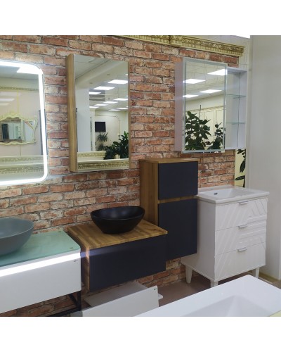 Ива - 70 Тумба подвесная Графит пленка 1 ящ