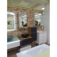 Ива - 90 Тумба подвесная Графит пленка 1 ящ