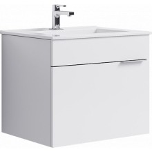 Тумба под раковину Aqwella Бриг 75 Br.01.07/1/W подвесная Белая