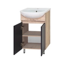 Поло - 50 Тумба напольная прямая комбинир.