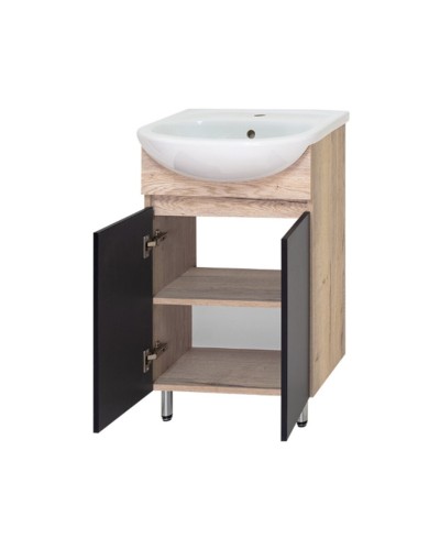 Поло - 50 Тумба напольная прямая комбинир.