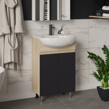 Поло - 50 Тумба напольная прямая комбинир.