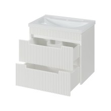 ARIANA - 60 Тумба подвесная с 2 ящ. белая (эмаль)