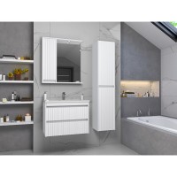 BALATON - 80 Тумба подвесная с 2 ящ., белый