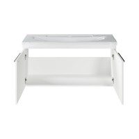 CATANIA -100 Тумба подвесная белая (эмаль)