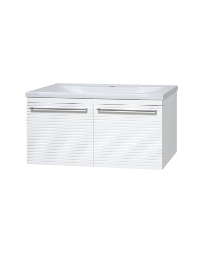 CATANIA - 80 Тумба подвесная белая (эмаль)