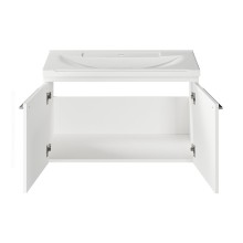 CATANIA - 80 Тумба подвесная белая (эмаль)