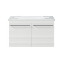 CATANIA - 80 Тумба подвесная белая (эмаль)