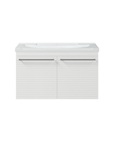 CATANIA - 80 Тумба подвесная белая (эмаль)