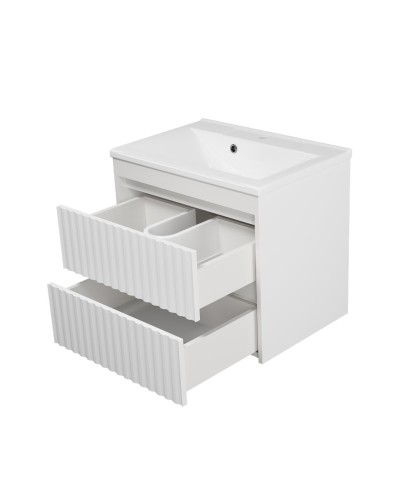 BALATON - 65 Тумба подвесная с 2 ящ., белый