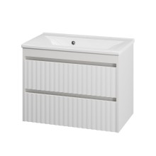 BALATON - 75 Тумба подвесная с 2 ящ., белый