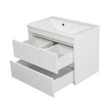 BALATON - 75 Тумба подвесная с 2 ящ., белый