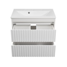 BALATON - 75 Тумба подвесная с 2 ящ., белый