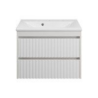 BALATON - 75 Тумба подвесная с 2 ящ., белый