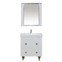 Valencia - 80 Тумба НАПОЛЬНАЯ с 2 ящ. белая