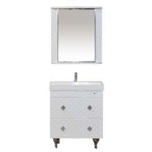 Valencia - 80 Тумба НАПОЛЬНАЯ с 2 ящ. белая