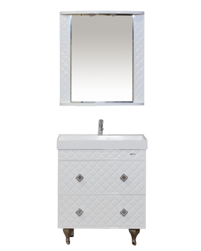 Valencia - 80 Тумба НАПОЛЬНАЯ с 2 ящ. белая