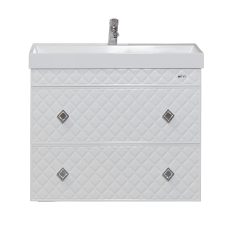 Valencia - 80 Тумба ПОДВЕСНАЯ с 2 ящ. белая