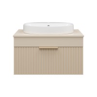 ENFIDA - 70 Тумба подвесная бежевая мат. эмаль 1 ящ.  (Энфида)