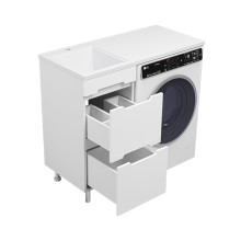 Байкал - 40 Тумба под стиральную машину 2 ящ .ПВХ (аналог Фостера)