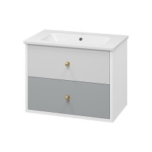 Анастейша - 80 Тумба подвесная с 2 ящ.