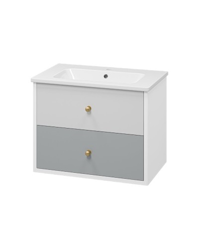 Анастейша - 80 Тумба подвесная с 2 ящ.