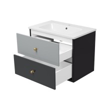 Кристиан - 80 Тумба подвесная с 2 ящ.