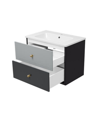 Кристиан - 80 Тумба подвесная с 2 ящ.