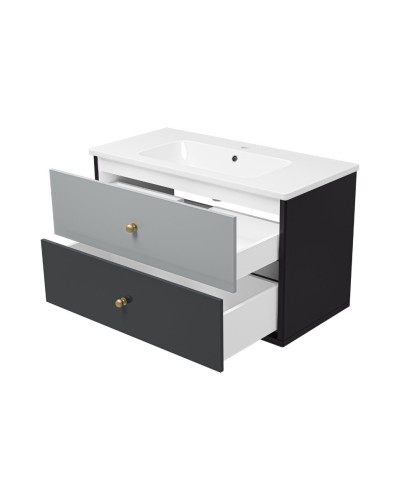 Кристиан -100 Тумба подвесная с 2 ящ.